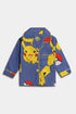 Printed Pikachu Nightsuit - Blue