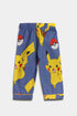 Printed Pikachu Nightsuit - Blue