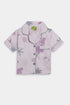 Printed Elsa Nightsuit - Pink