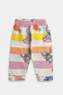 Printed Stitch Fruits Nightsuit - White