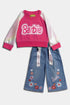 Printed Barbie Set - Pink