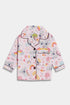 Printed Koala Nightsuit - White