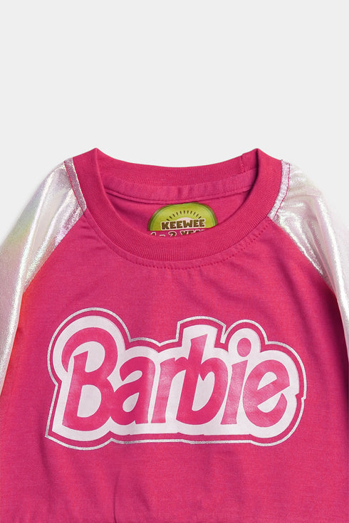 Printed Barbie Set - Pink