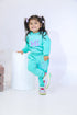 Printed Hi Tracksuit - Sea Green