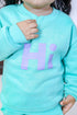 Printed Hi Tracksuit - Sea Green