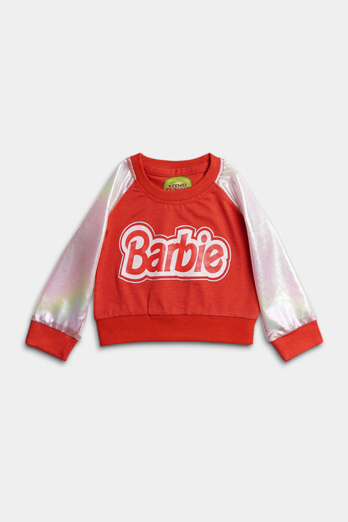 Printed Barbie Set - Red