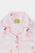 Printed Fairy Nightsuit - Pink