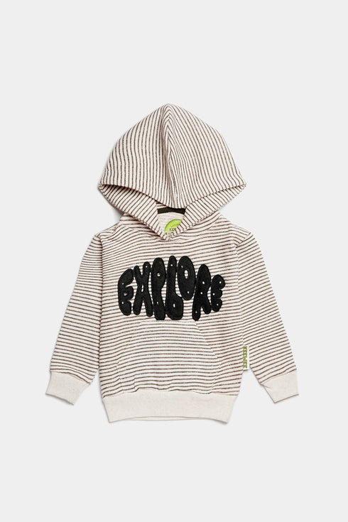 Embroidered Explore Pullover Hoodie