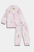 Printed Fairy Nightsuit - Pink