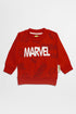 Printed Marvel Tracksuit - Red