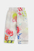 Printed Graffiti Nightsuit - White