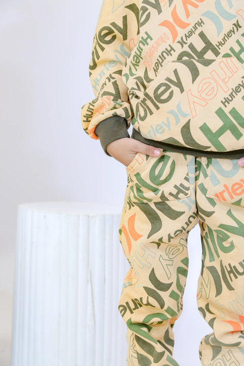 Printed Hurrey Tracksuit