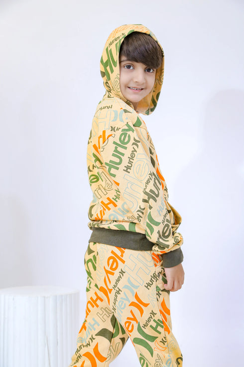 Printed Hurrey Tracksuit