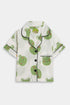Printed Frog Nightsuit - White