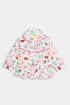 Printed Ice cream Nightsuit - White