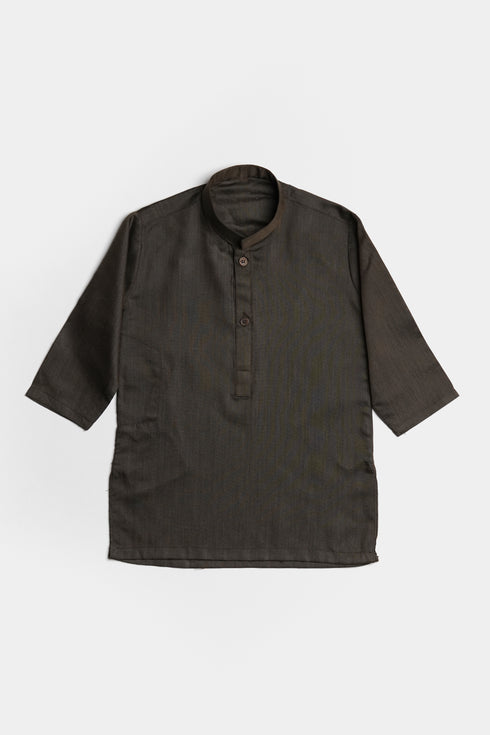 Embroidered Shalwaar kameez - Brown