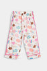 Printed Ice cream Nightsuit - White
