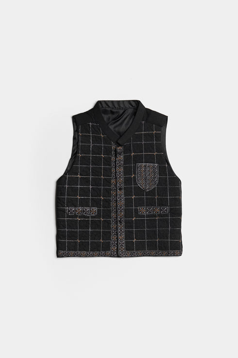 Embroidered Shalwaar kameez - Black