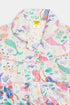 Printed Mermaid Nightsuit - White