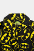 Printed Batman Co ord Set - Black