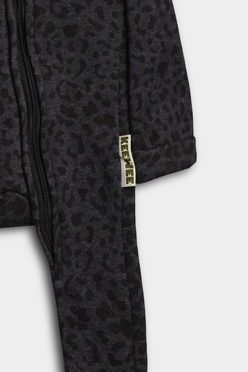 Printed Leopard Infant Jumpsuit