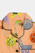 Printed Cats Nightsuit - Orange
