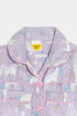Printed Unicorn Nightsuit - Purple
