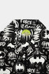 Printed Spaceships Co ord Set - Black