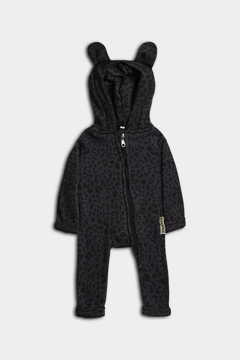 Printed Leopard Infant Jumpsuit