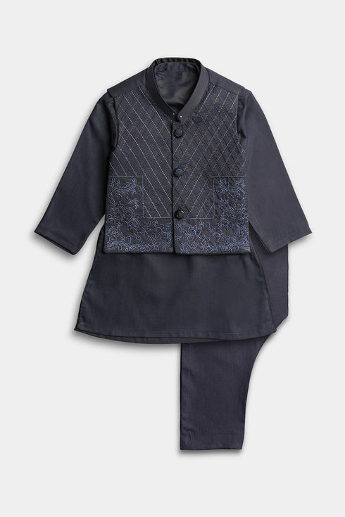 Embroidered Shalwaar kameez - Blue