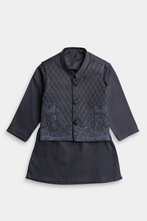 Embroidered Shalwaar kameez - Blue