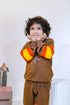 Pumpkin Boy Tracksuit - Brown