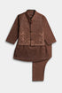 Embroidered Shalwaar kameez - Brown
