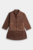 Embroidered Shalwaar kameez - Brown