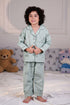 Printed Bus Nightsuit - Green