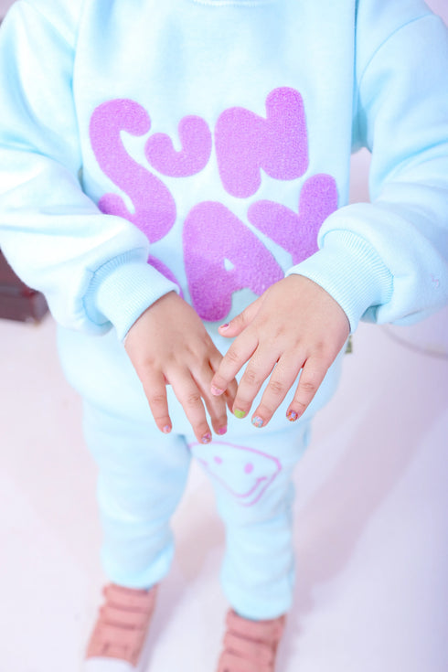 Printed Sunday Tracksuit - Sea Green