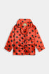 Printed Polka Nightsuit - Red