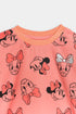 Printed Duck Nightsuit - Pink