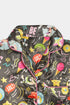 Printed Powerpuff Nightsuit - Black