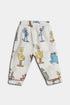 Printed Cookie Monster Nightsuit - White