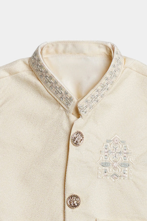 Embroidered Shalwaar kameez - Cream