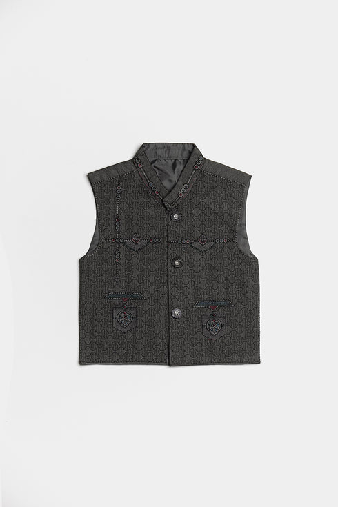 Embroidered Shalwaar kameez - Grey