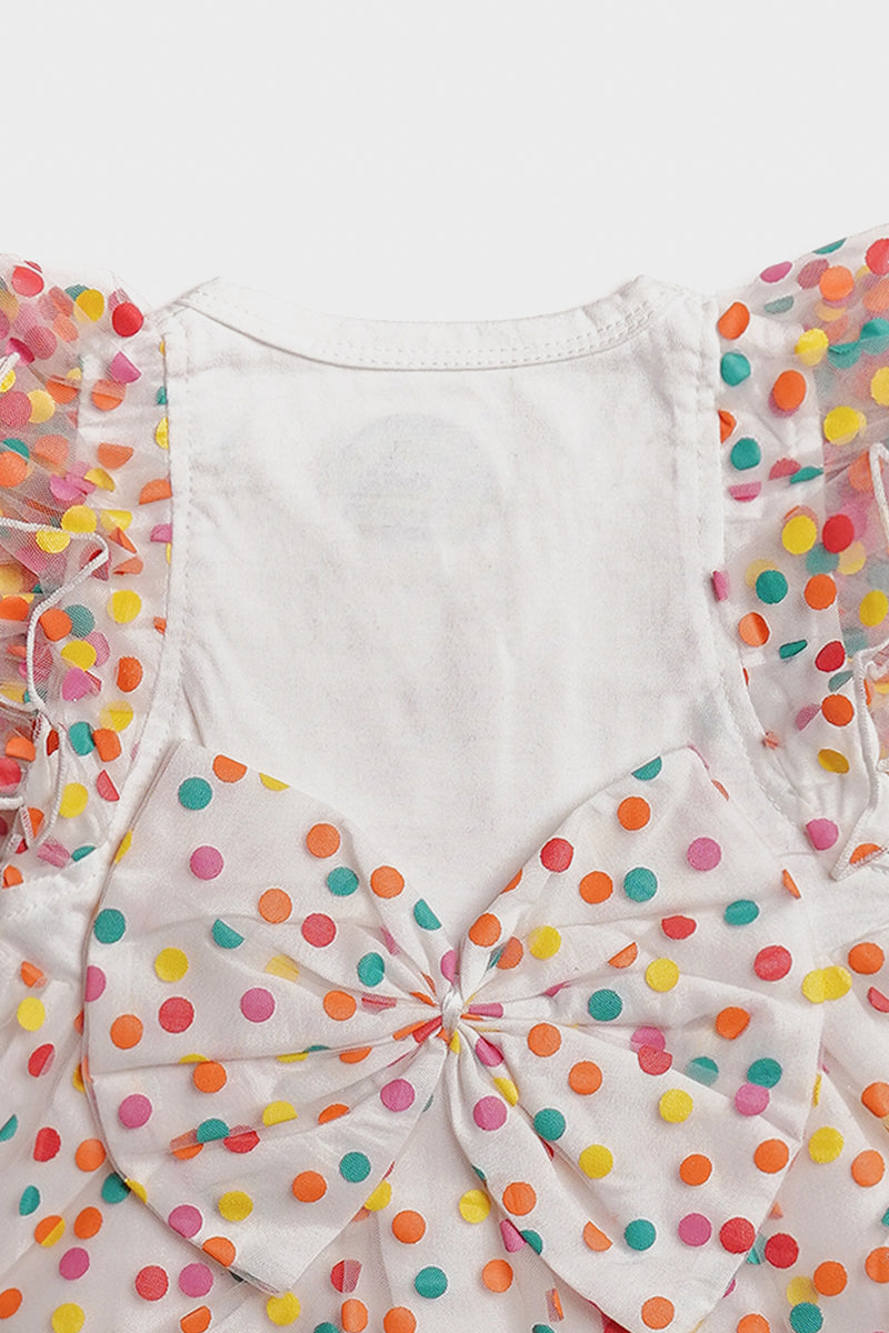 Strawberry Waistband Cotton Frock main image 0