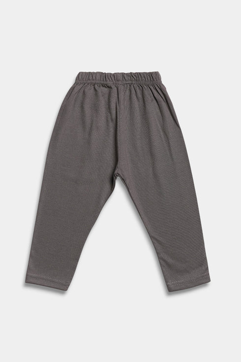 Printed Striped Bow Frock Set - Sea Green