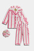 Printed Barbie Nightsuit - White