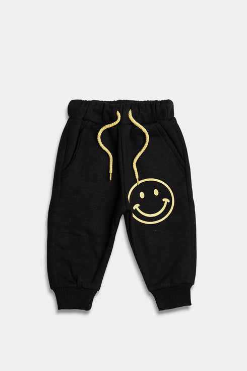 Printed Sunday Tracksuit - Black