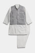 Printed Shalwaar kameez - White