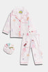 Printed Fairy Nightsuit - White