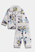 Printed Bluey Nightsuit - white