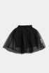 Printed Daddy's Girl Skirt Set - Black